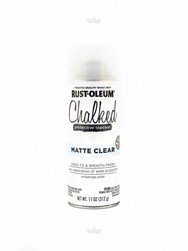 AEROSOL CHALKED RUST OLEUM TRANSPARENTE MATE- 340GRS N/A