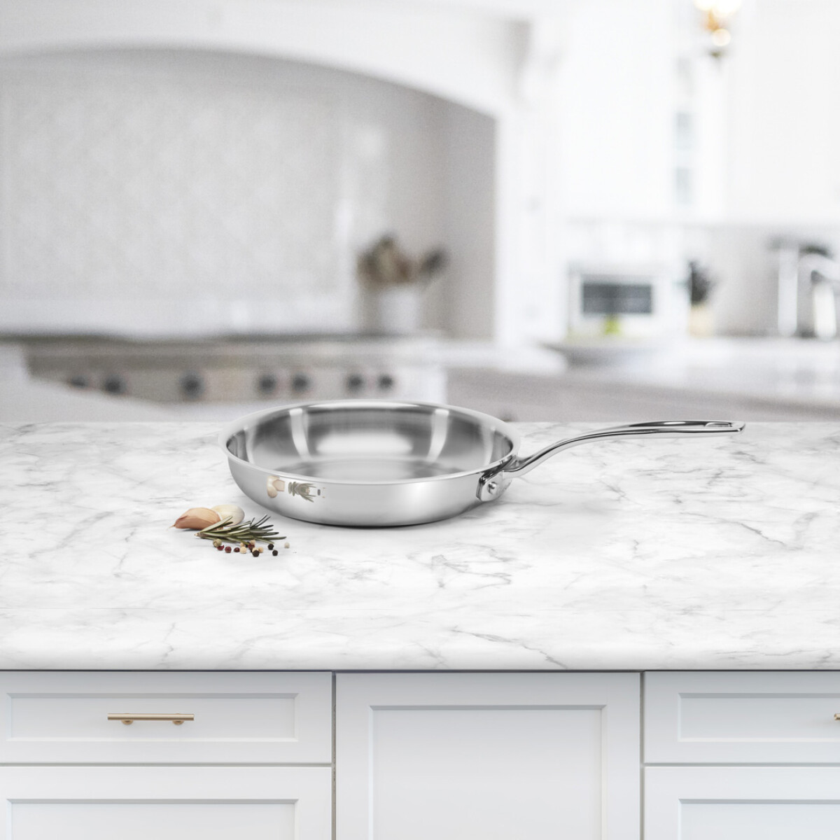 Cuisinart® Sartén de 20,32 cm en Acero Inoxidable de 5 capas 
