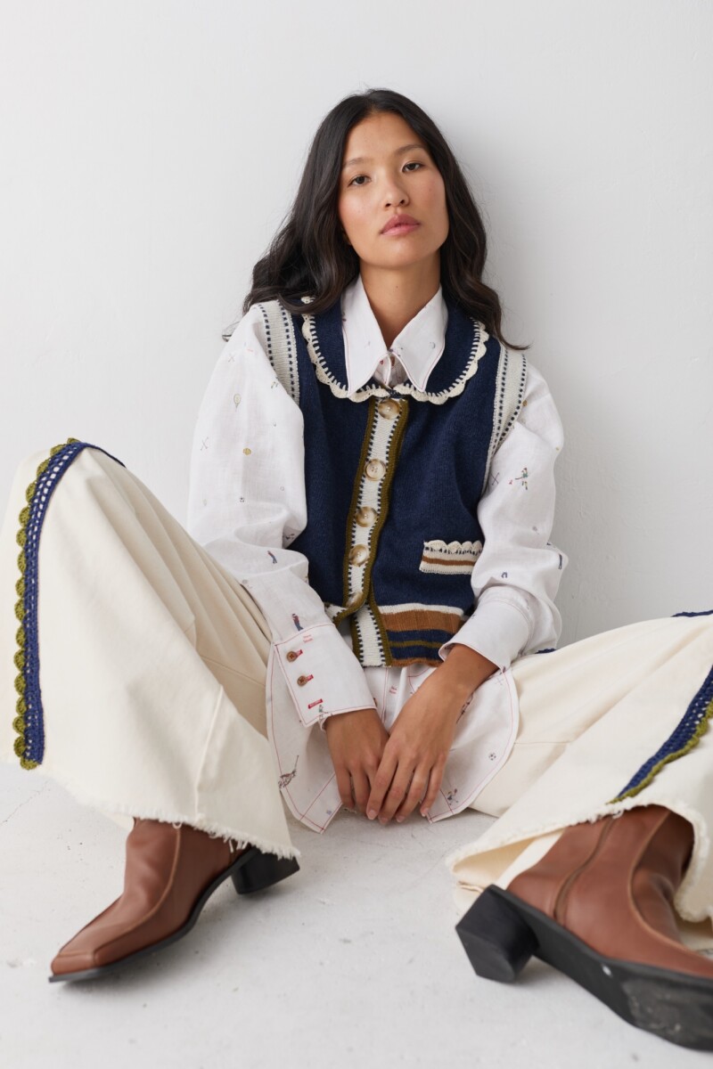 PRE VENTA CHALECO CUTIE Azul