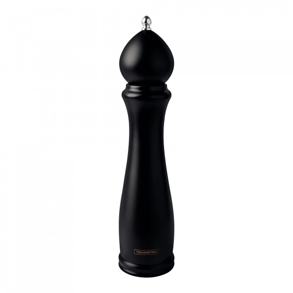 Molinillo para Sal o Pimienta 10" de Madera Negro | Tramontina 26456/010 Molinillo para Sal o Pimienta 10" de Madera Negro | Tramontina 26456/010