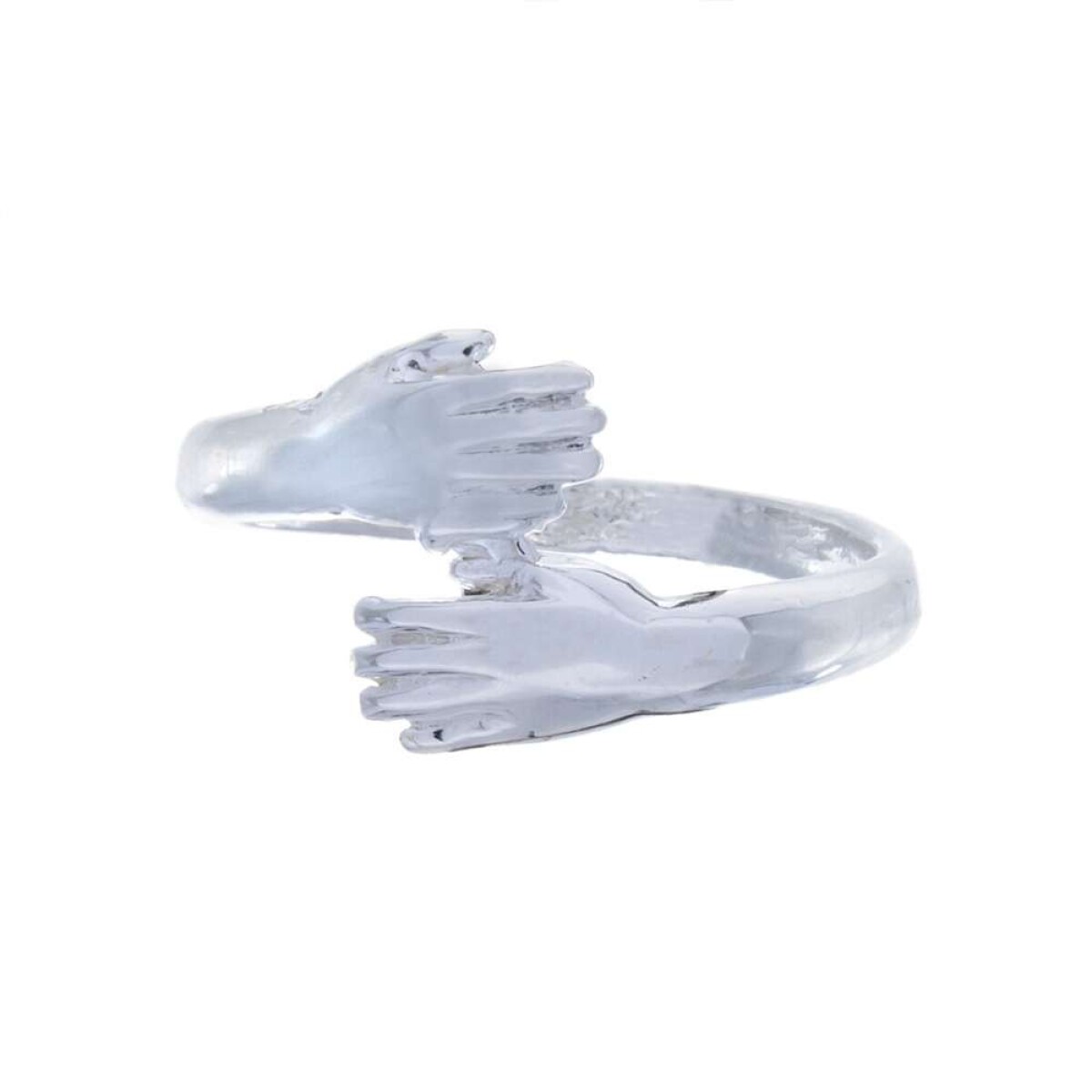 Anillo De Plata 925 - Abrazo 