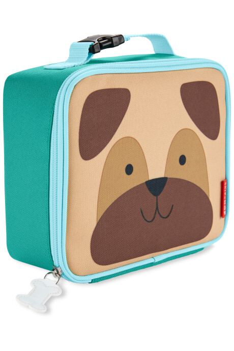 Lonchera aislante, diseño perro Sin color