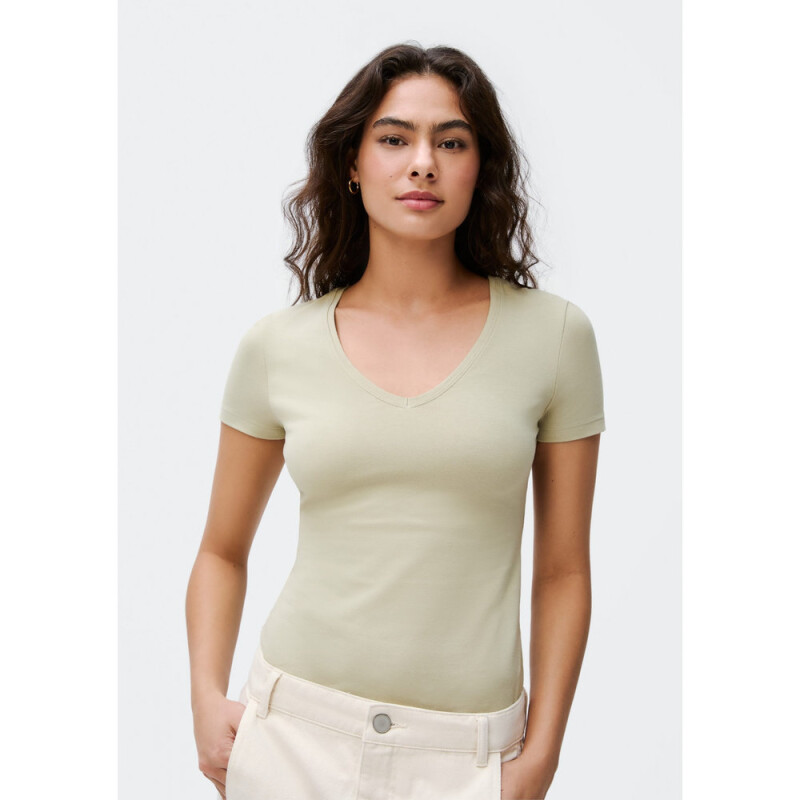 BLUSA MM FEM OLIVA CLARO