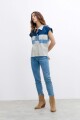 Camisa tie dye azul
