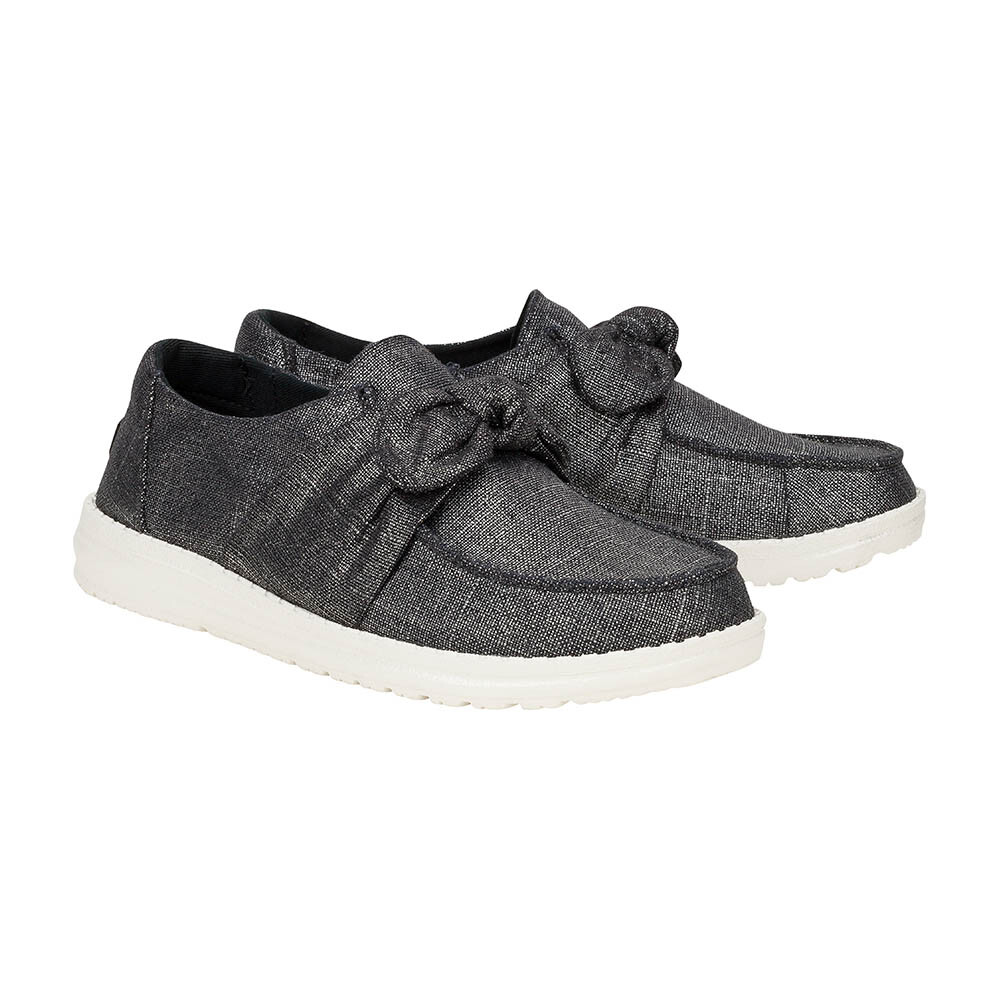Wendy Bow Shimmer - Mujer Black