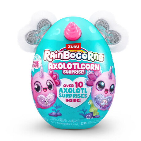 Raibocorns Axolote Corazona brillante con sopresas 001