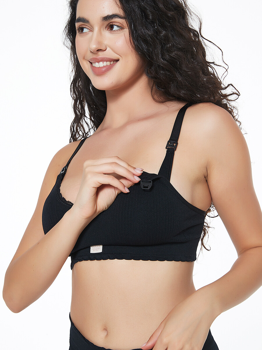 SOUTIEN MATERNAL SIN COSTURA - NEGRO 