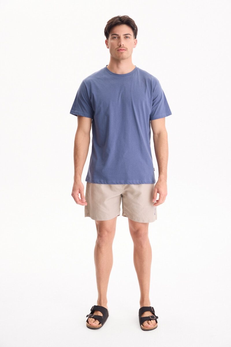 Short De Baño Marina Beige