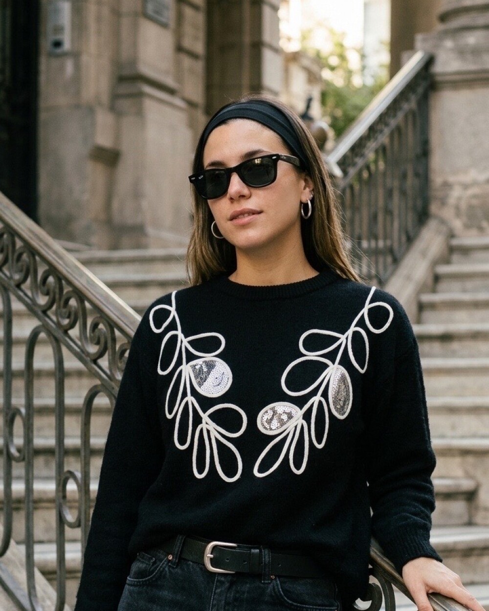 Sweater Lucerna Negro