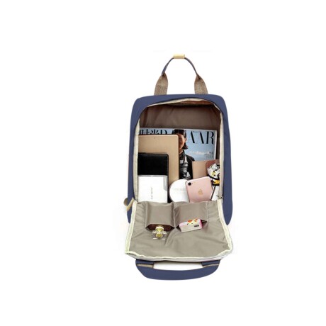 Mochila Fashion Notebook Varios Colores Azul oscuro