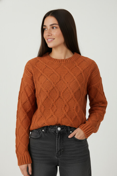 Sweater Loanina Terracota