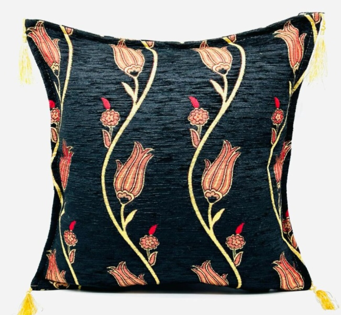 Funda Almohadón Tulipa - Funda Almohadón Tulipa - Negro 
