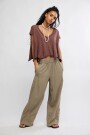 REMERA SWING ALONG Marron