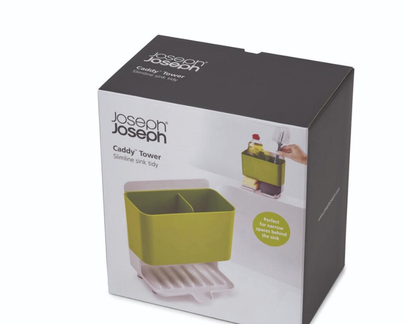 Organizador de Bacha Joseph Joseph Caddy Tower Verde Organizador de Bacha Joseph Joseph Caddy Tower Verde