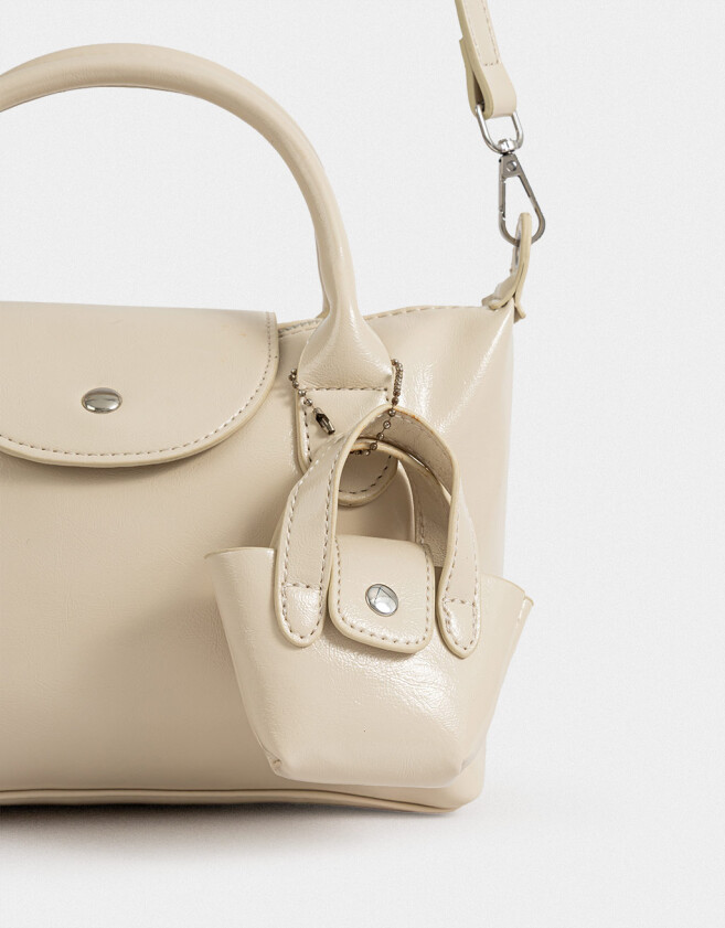 City Cartera City Crudo - Blanco Crudo