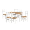 Juego Comedor 6 Sillas Lucia Blanco Juego Comedor 6 Sillas Lucia Blanco