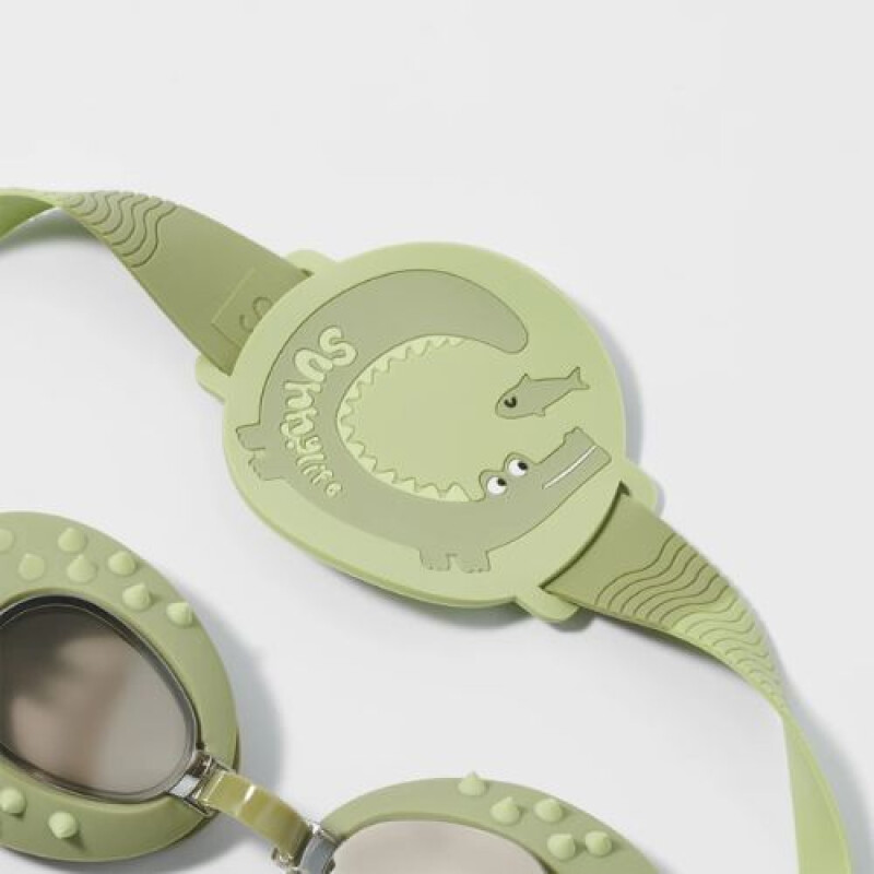 Lentes de agua/piscina de 3 a 9 años Croc Khaki Lentes De Agua/piscina De 3 A 9 Años Croc Khaki