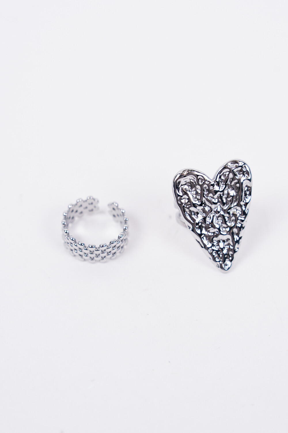 Anillo Cora Plateado