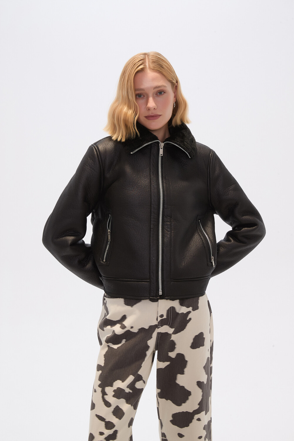 Campera Chatine Negro