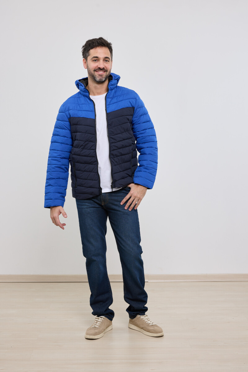 CAMPERA HARRINGTON URBAN - Azul Oscuro 