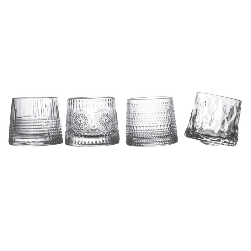 Set x4 vasos de vidrio para Whisky Set X4 Vasos De Vidrio Para Whisky