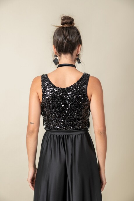 VESTIDO LOTO Negro