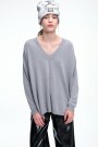 SWEATER ESCOTE V Gris