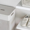 Organizador Alto l Tapa Plástico Blanco