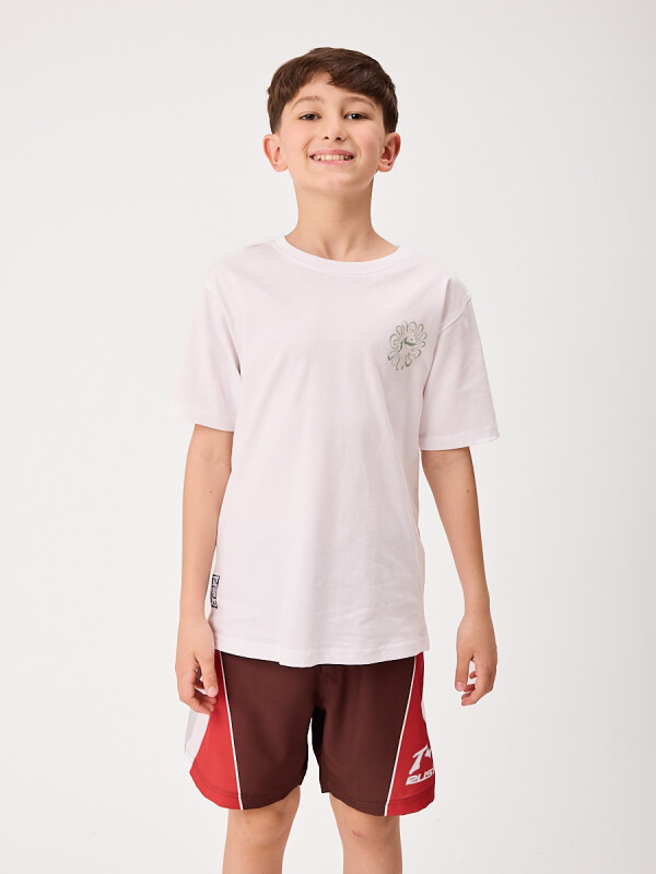 T-SHIRT RAMONA TEEN RUSTY Blanco
