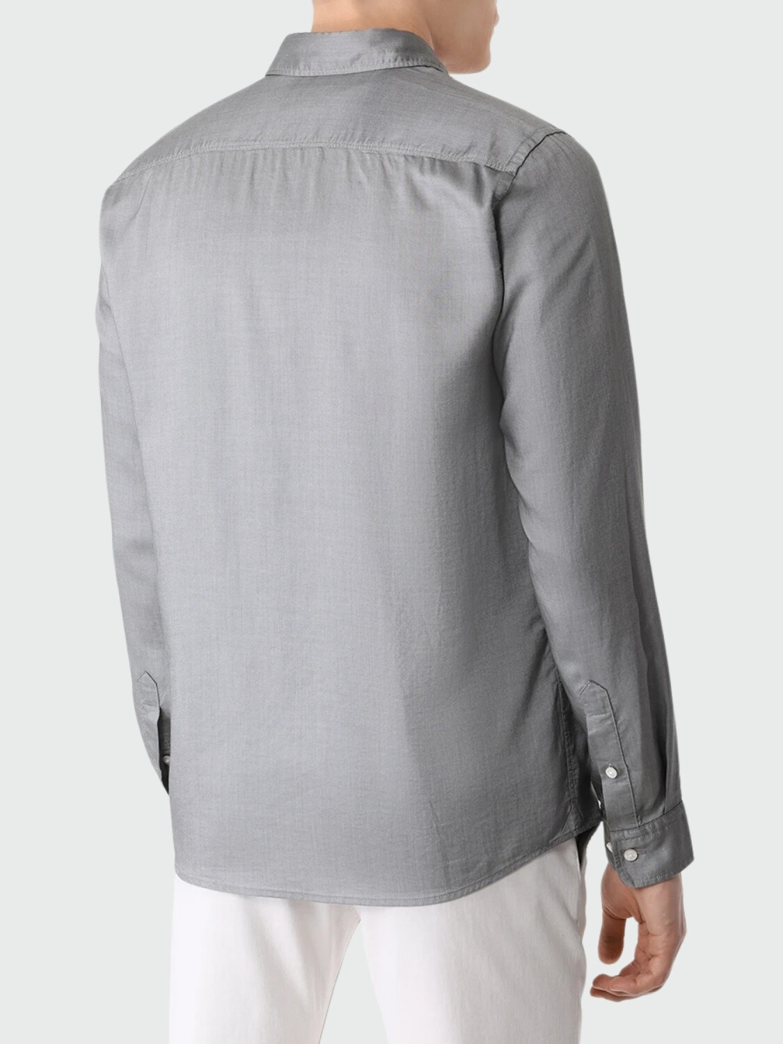 BOSS - Camisa slim fit de lyocell, S-ROAN-KENT 0