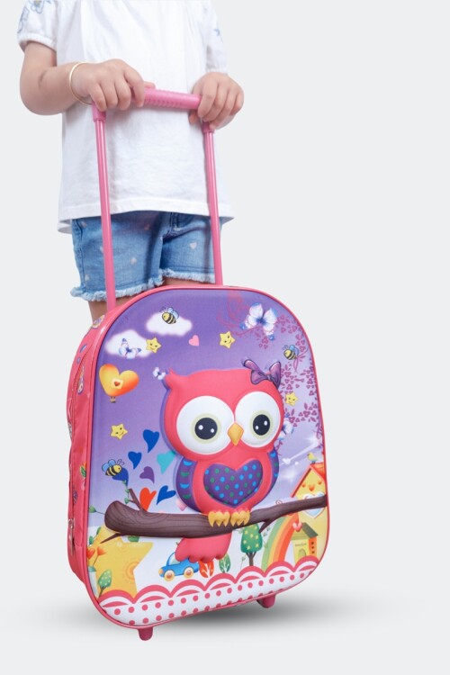 Mochila infantil con ruedas Buho