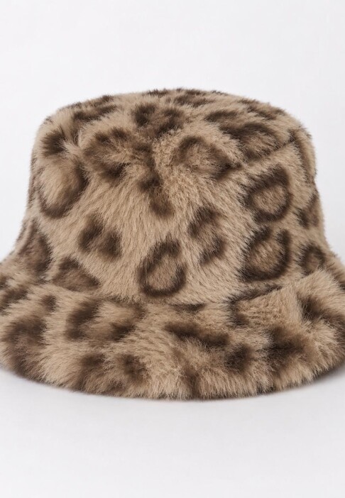 Gorro Print Beige