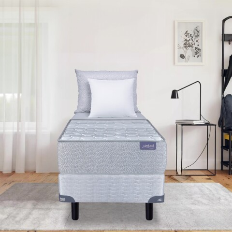 Colchón LINEA DORADA PREMIUM 1 Plaza Espuma Alta Densidad Reversible 80 x 185 x 26 cm 130 Kg Colchón LINEA DORADA PREMIUM 1 Plaza Espuma Alta Densidad Reversible 80 x 185 x 26 cm 130 Kg