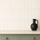 CERAMICA BRICK BLANCO MATE 7.5X26Cm PARA REVESTIMIENTOS BLANCO