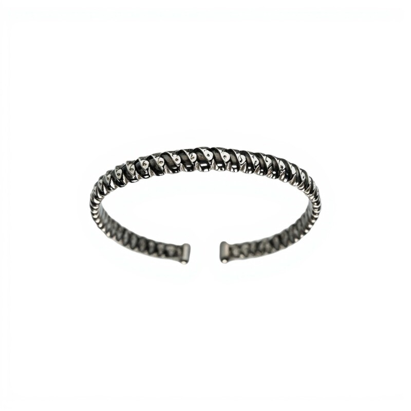Brazalete tejido-Plata 925-Sin Piedra-BR3034 sinpiedra