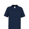 Remera chomba algodón niño Azul marino
