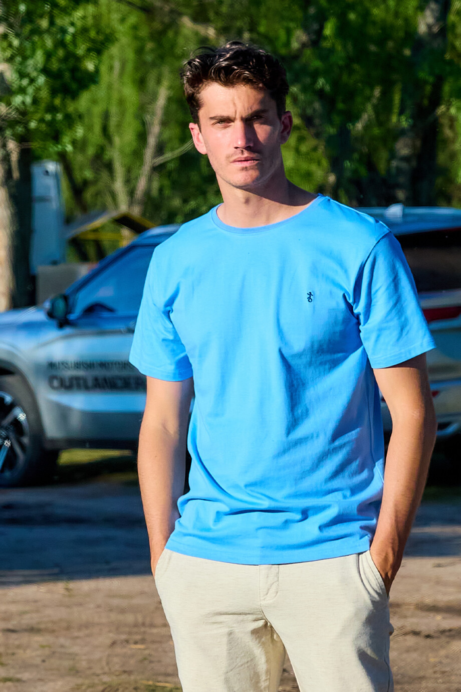 T-shirt Tranquera Premium Celeste