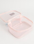 Porta Cosméticos Estampados Portacosméticos De Mesh - Rosa Viejo