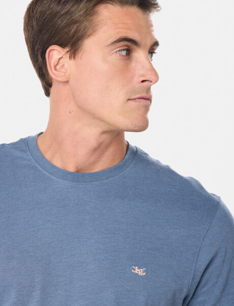 REMERA LISA DE ALGODÓN Piedra