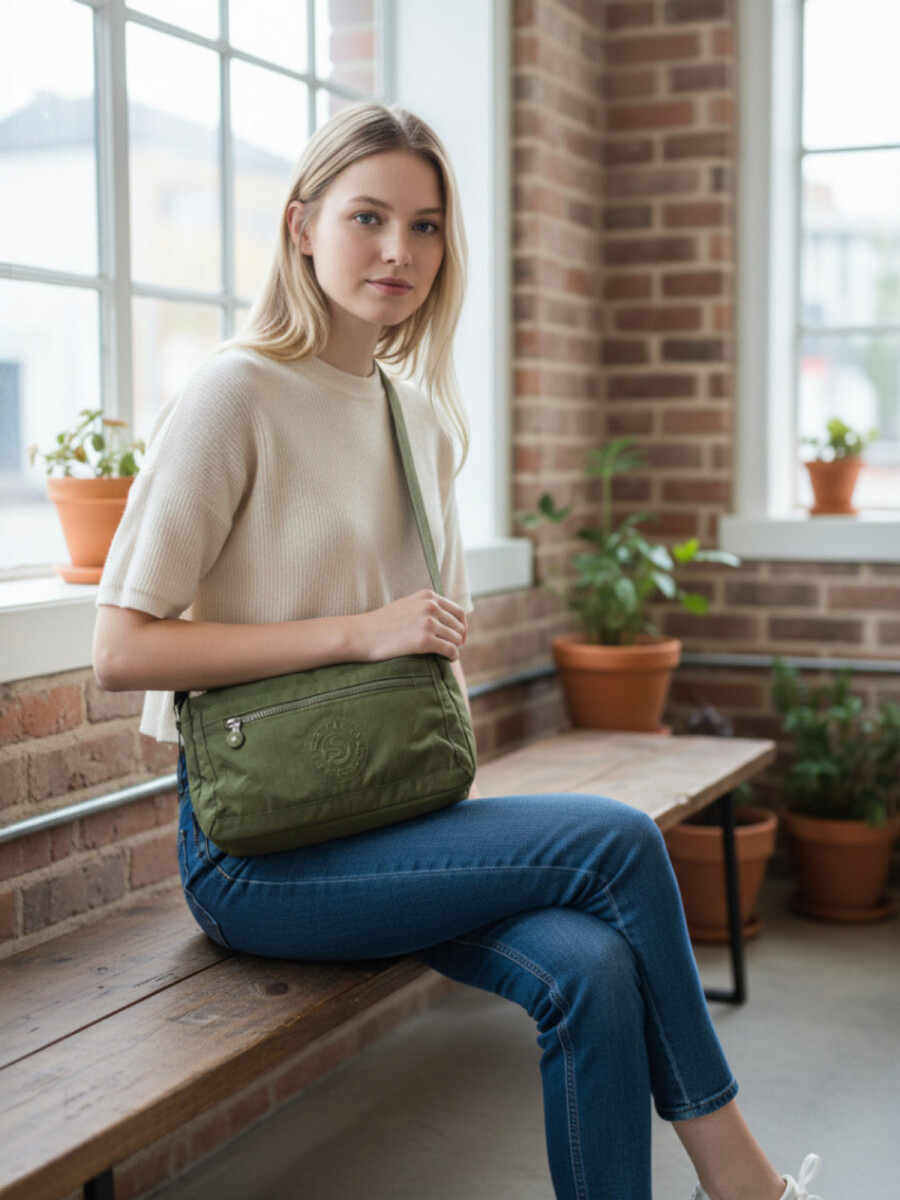 Morral mediano - Verde 