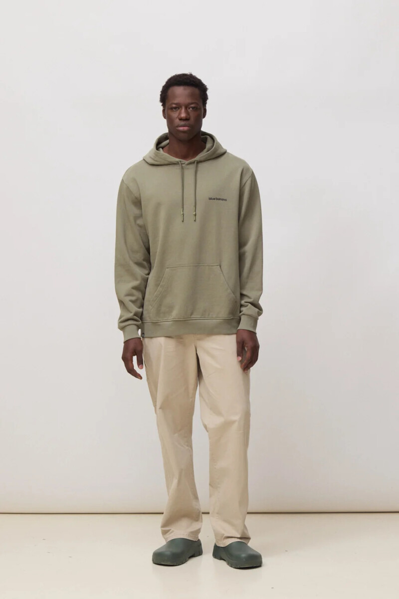 OLIVE GREEN REEF HOODIE Verde Oliva
