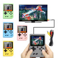 Mini Consola Portatil Para Niños Con 500 Juegos Gris