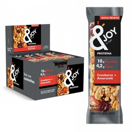 Barra de Proteínas Joy AG006 Mixed Nutz sin Gluten 30GR CRANBERRY-ARANDANO