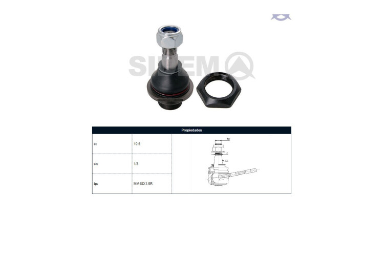 Rotula Del Nissan D22 98-25 Der/Izq Rotula Del Nissan D22 98-25 Der/Izq