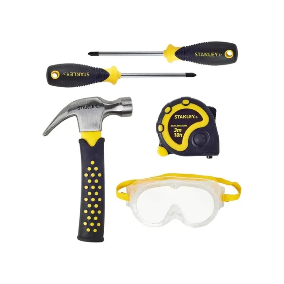 KIT DE JUGUETE 5 HERRAMIENTAS STANLEY JR Kit De Juguete 5 Herramientas Stanley Jr