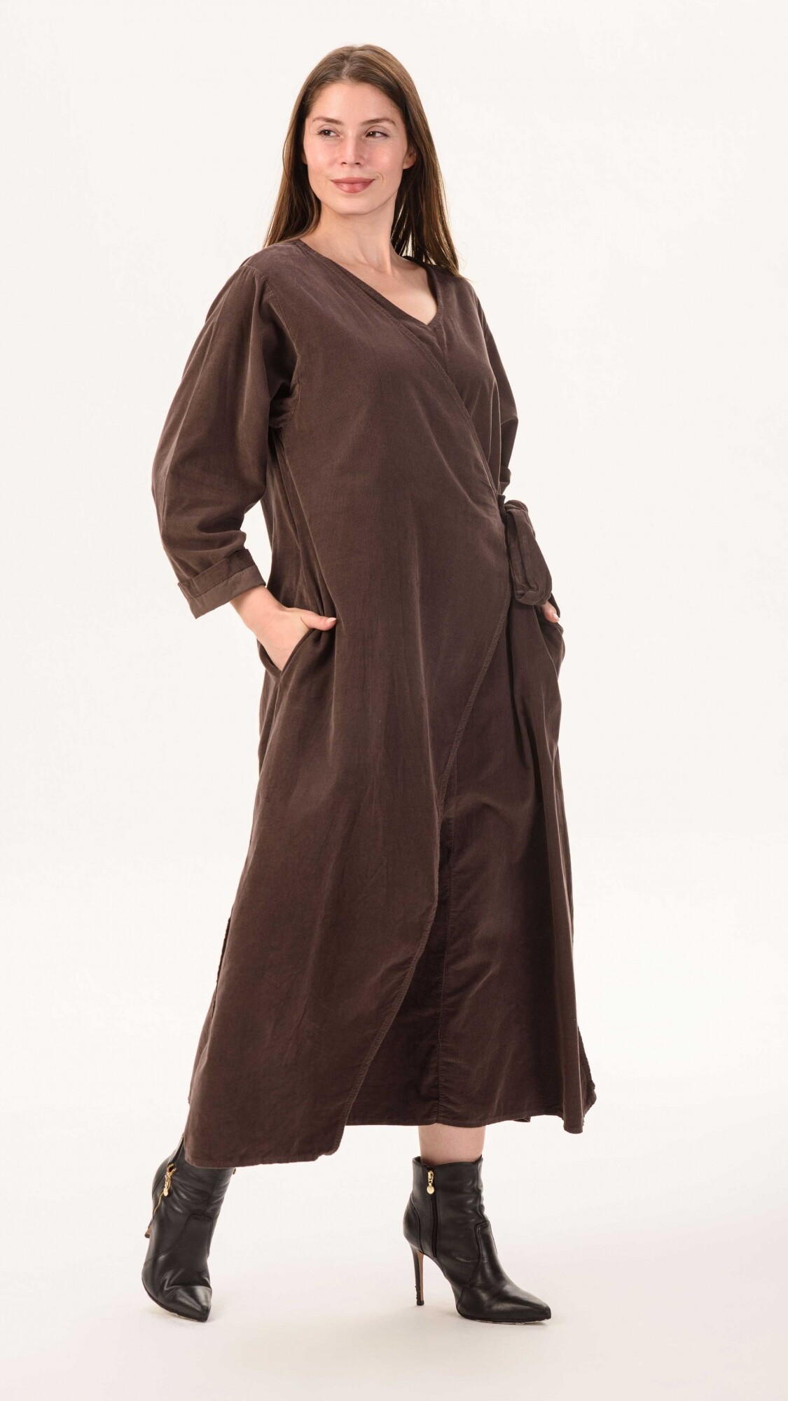 Vestido Asti chocolate