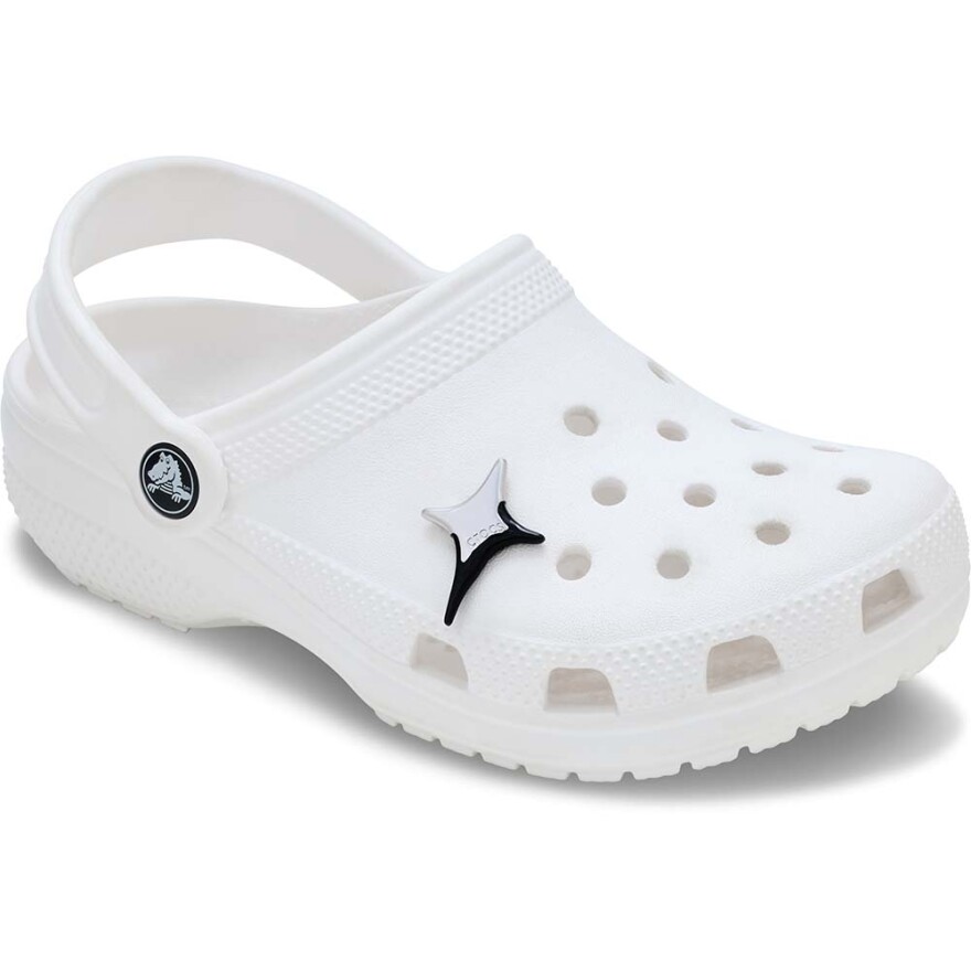 Jibbitz Black Dipped Enamel Star Multicolor