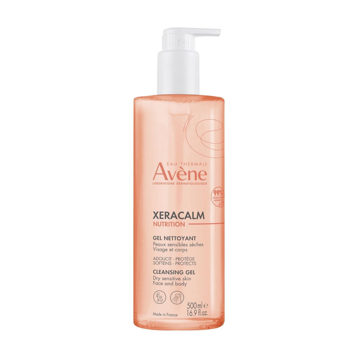 AVENE XERACALM NUTRICION GEL 500 ML. 