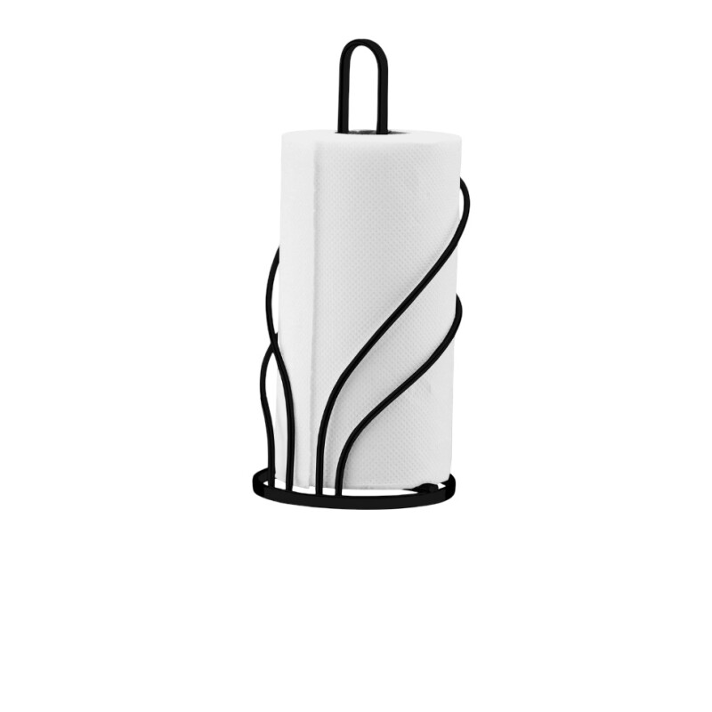 Porta Rollo De Cocina Negro Porta Rollo De Cocina Negro