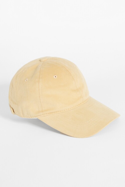 Cap básico beige